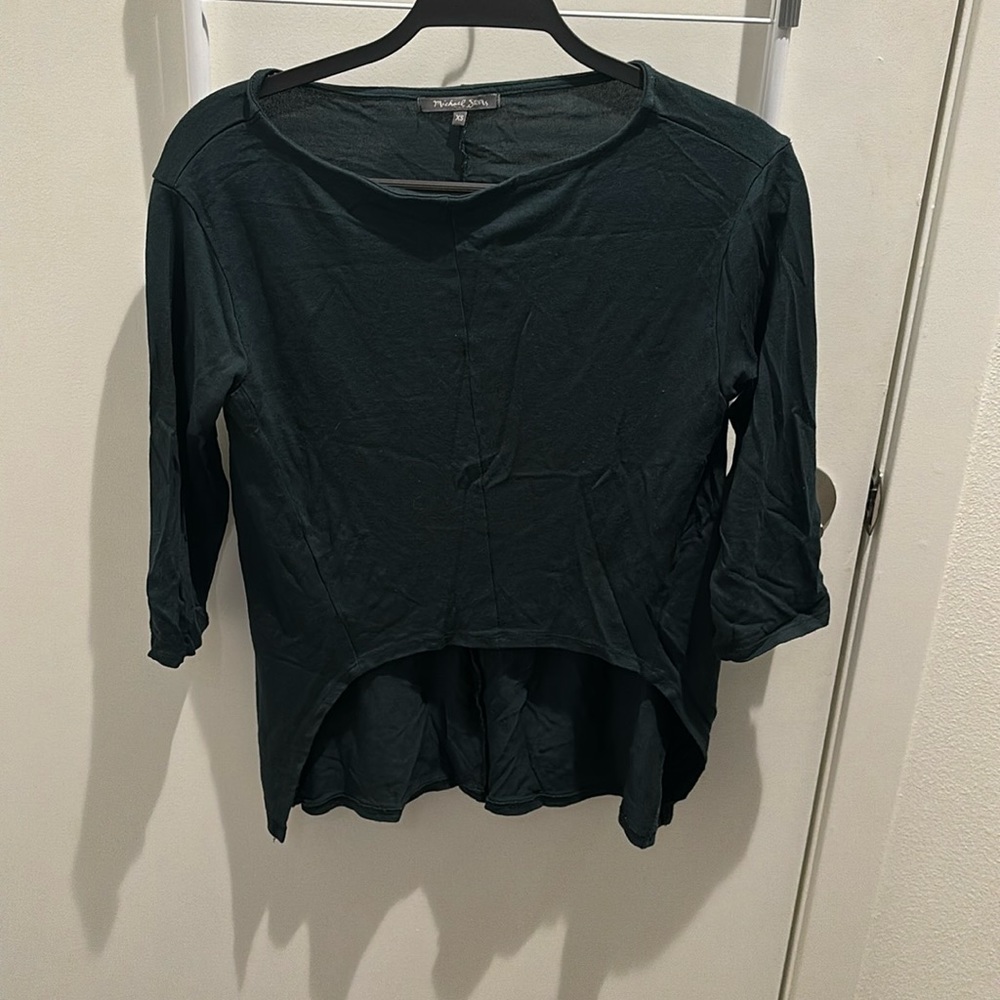 Michael Stars Teal high low top size XS